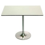 商談角テーブル（600×900・白天板）