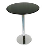 ハイテーブル（Ф750）黒