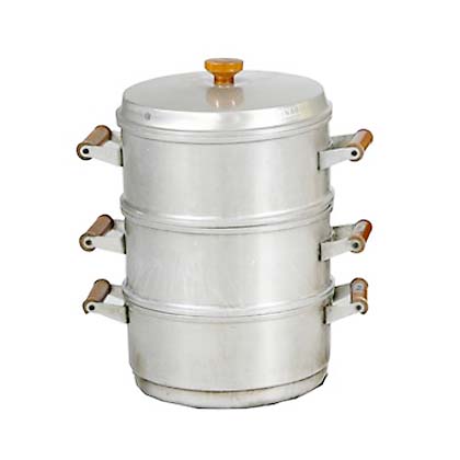 餅つき用3段セイロ | B-110 | 稲尾レントオール